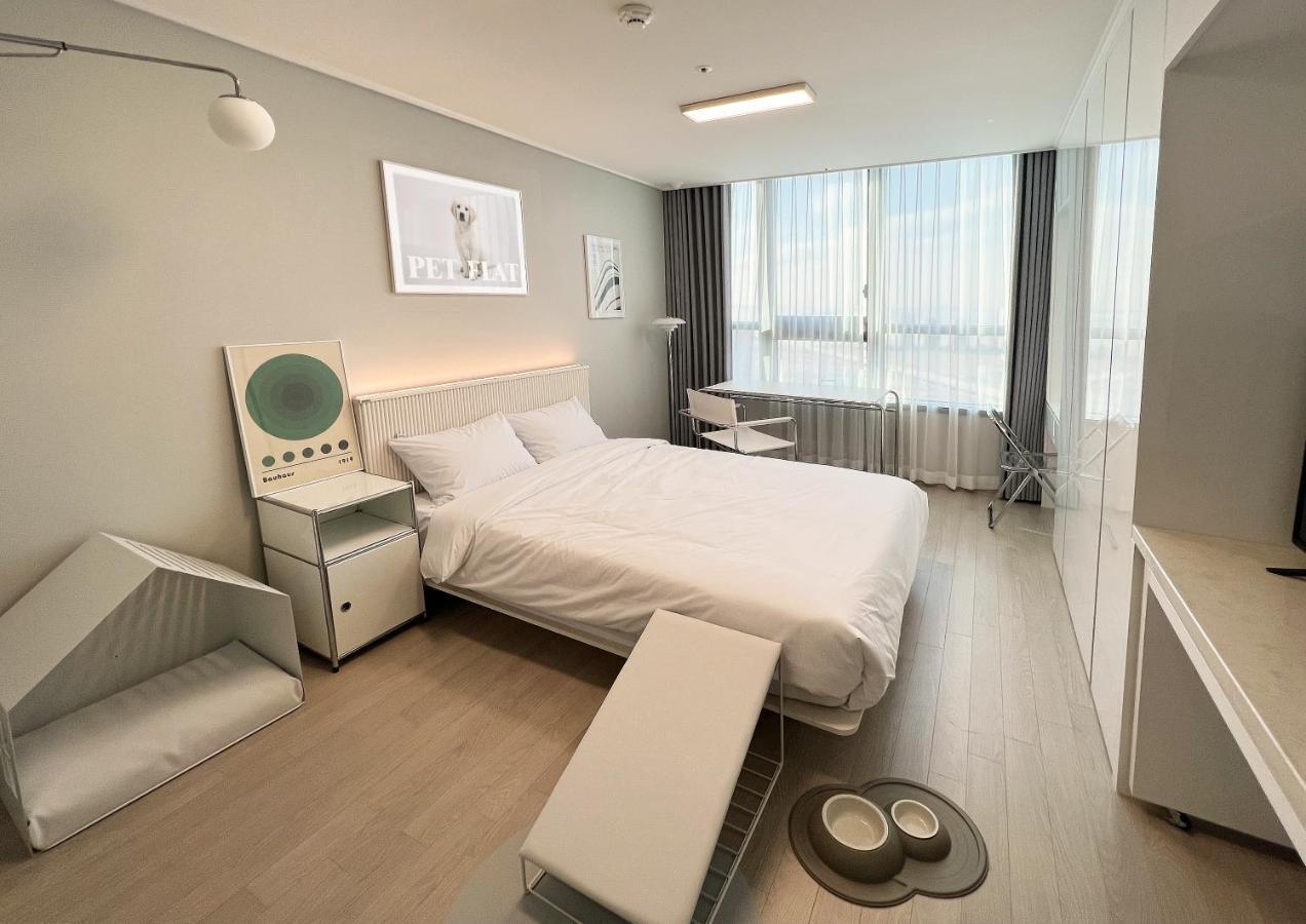 Appartamento Uh Flat The Songdo Incheon Esterno foto